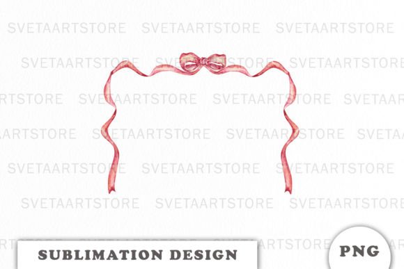 Elegant Ribbons Frame PNG