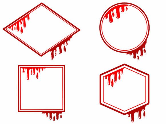 Halloween Frame Blood Background Review: A Spooky Design for Real Projects