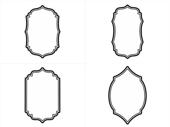 Islamic Frame Line Art Illustration Review for Real Embroidery Projects