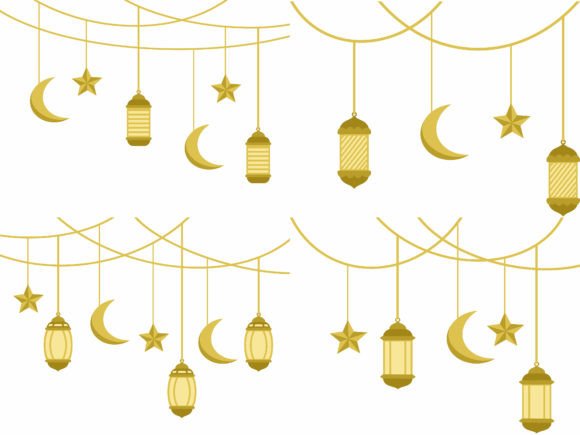 Lantern Frame Eid Al Fitr Background Review for Real Projects